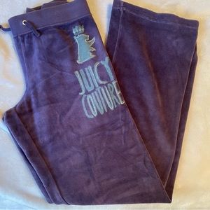 Juicy Couture Tracksuit Pants- Purple